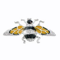 Брошь JSB Bijoux с кристаллами Swarovski, арт. 61600507- фото